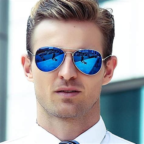 Men's Blue Sunglasses 